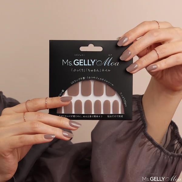 Amazon | Ms.GELLY ジェルネイルシール ミスジェリーモア テラコッタ